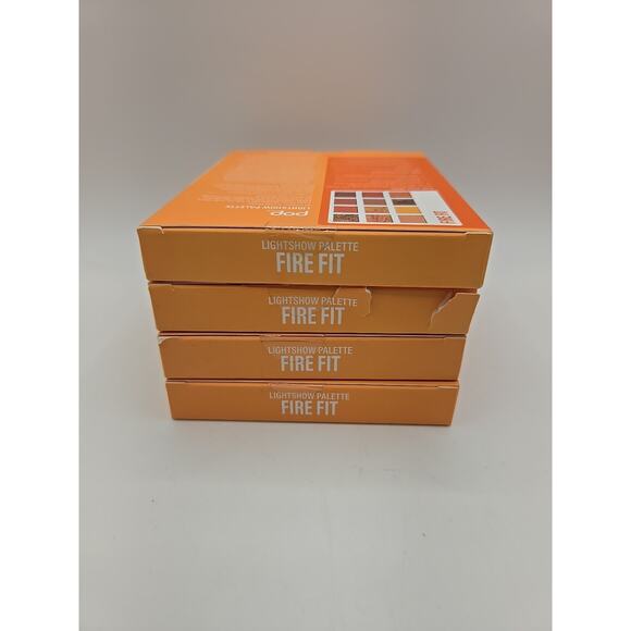 Lot of 4 Pop Beauty Lightshow Palette Dazzle Eyeshadow Fire Fit Pigmented NEW - Picture 3 of 3